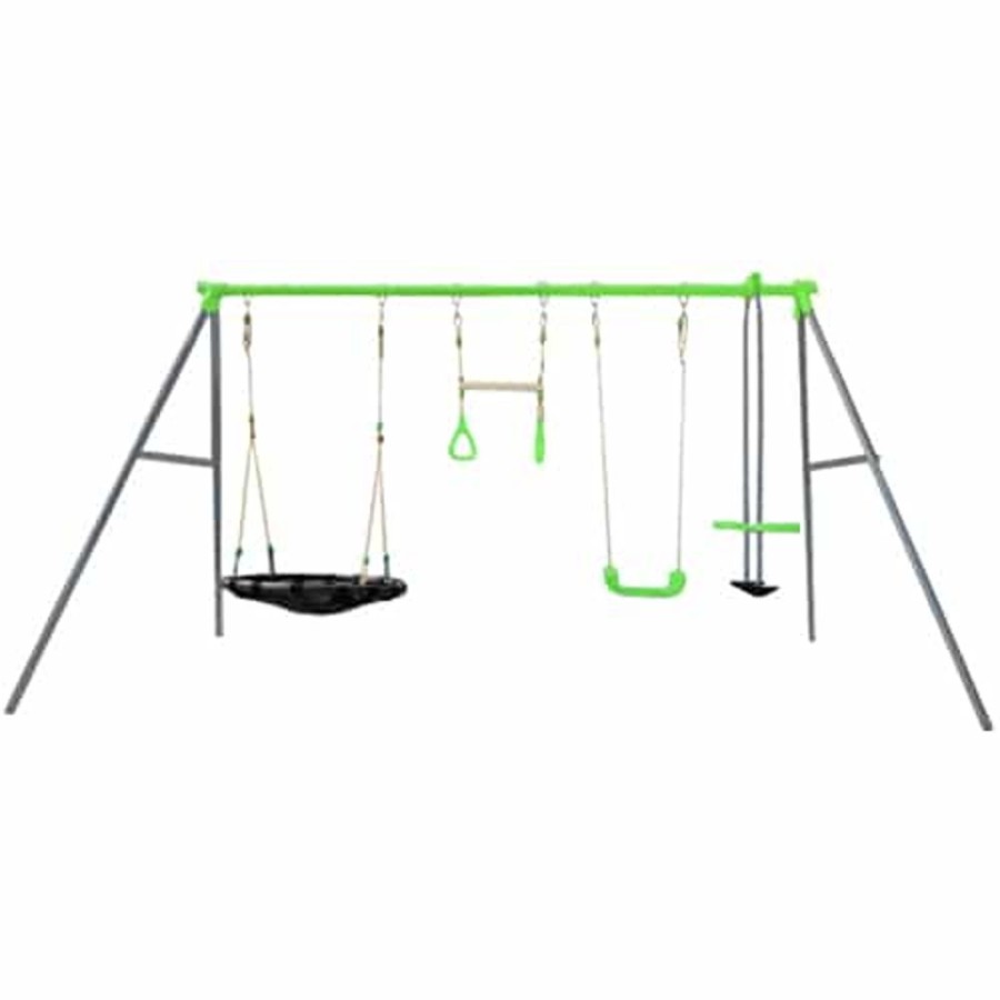 Outdoor Lifespan Kids | Lifespan Kids Lynx Metal Swing Set - Toy Buzz