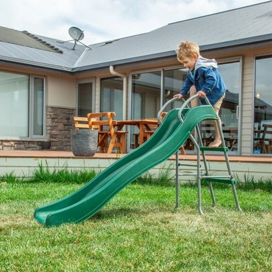 Outdoor Lifespan Kids | Lifespan Kids Slippery Slide 3 Green Slide - Toy Buzz