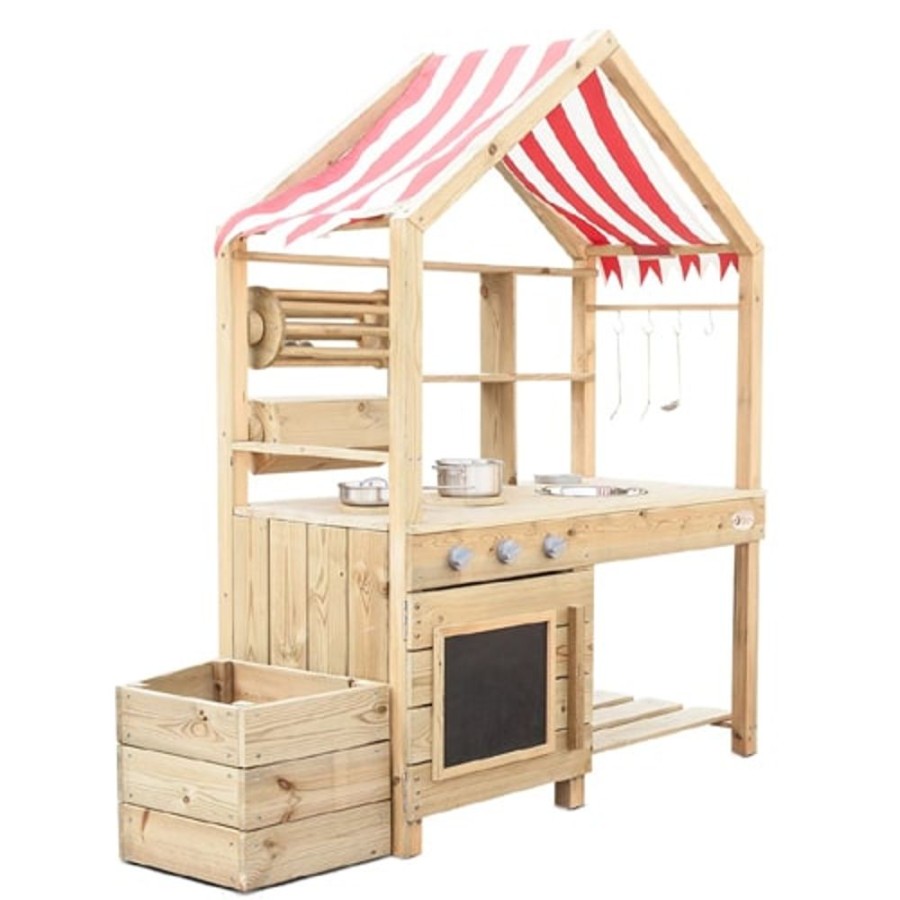 Outdoor Lifespan Kids | Classic World Outdoor Play Timber Kitchen - Toy Buzz