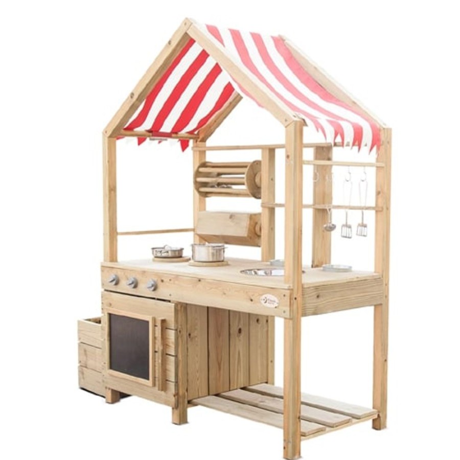 Outdoor Lifespan Kids | Classic World Outdoor Play Timber Kitchen - Toy Buzz