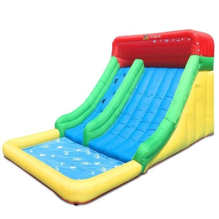 Outdoor Lifespan Kids | Lifespan Kids Typhoon Mega Slide & Splash Inflatable - Toy Buzz