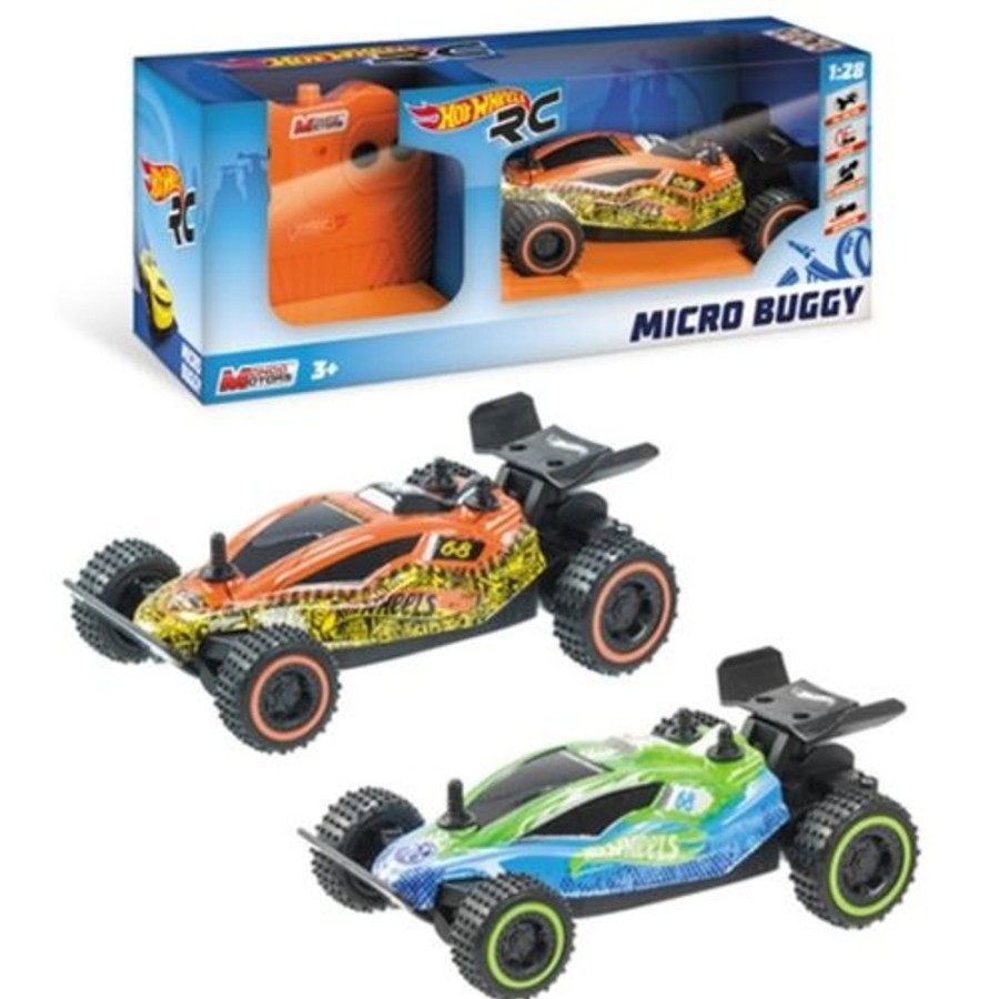 Toys & Games Hot Wheels | Hot Wheels Rc Micro Buggy 1:28 Toy Car - Toy Buzz