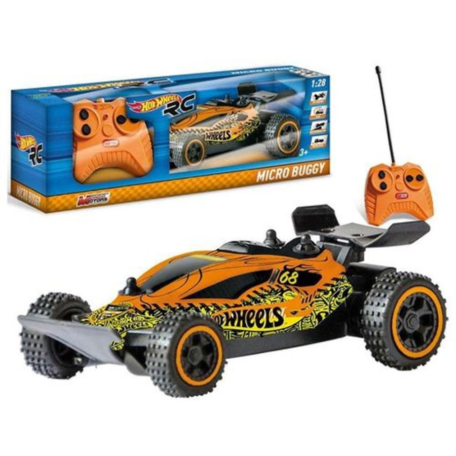 Toys & Games Hot Wheels | Hot Wheels Rc Micro Buggy 1:28 Toy Car - Toy Buzz