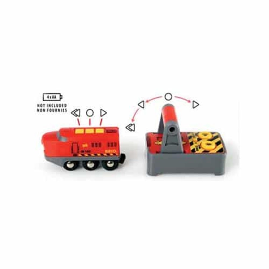 Toys & Games Brio | Brio Remote Control Engine Train 2 Pieces - Toy Buzz