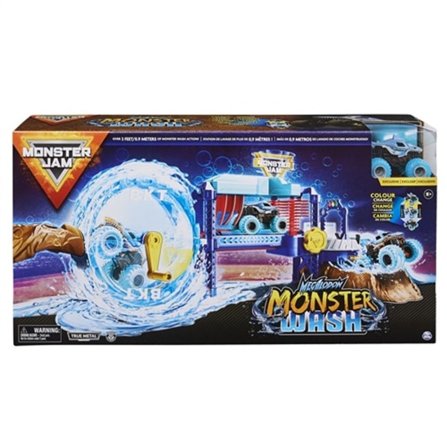 Toys & Games Misc | Monster Jam 1:64 Car Wash Playset - Toy Buzz