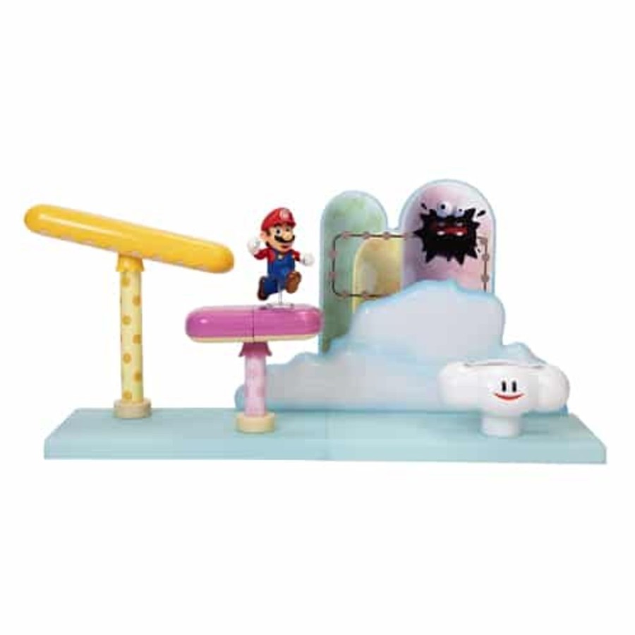 Electronic Toys Misc | Super Mario 2.5 Inch Cloud Playset World Of Nintendo - Toy Buzz