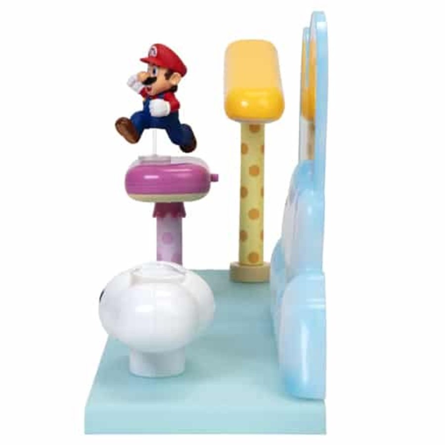 Electronic Toys Misc | Super Mario 2.5 Inch Cloud Playset World Of Nintendo - Toy Buzz