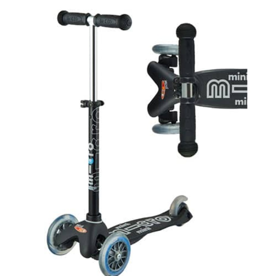 Ride On Toys Micro | Micro Mini Deluxe Scooter Black - Toy Buzz