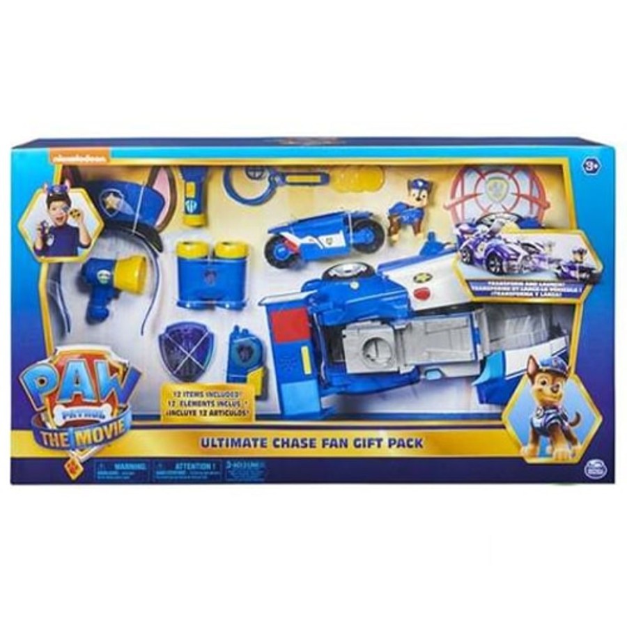 Toys & Games paw patrol | Paw Patrol Movie Ultimate Chase Fan Gift Pack - Toy Buzz