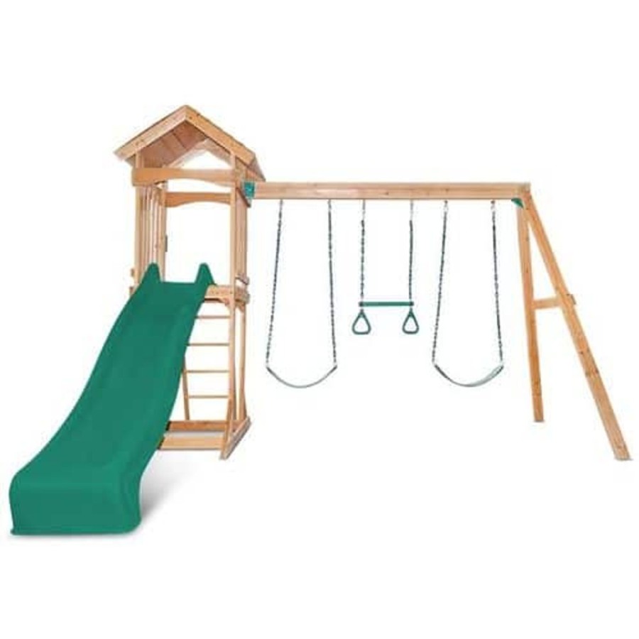 Outdoor Lifespan Kids | Lifespan Kids Albert Park Play Centre Green Slide - Toy Buzz