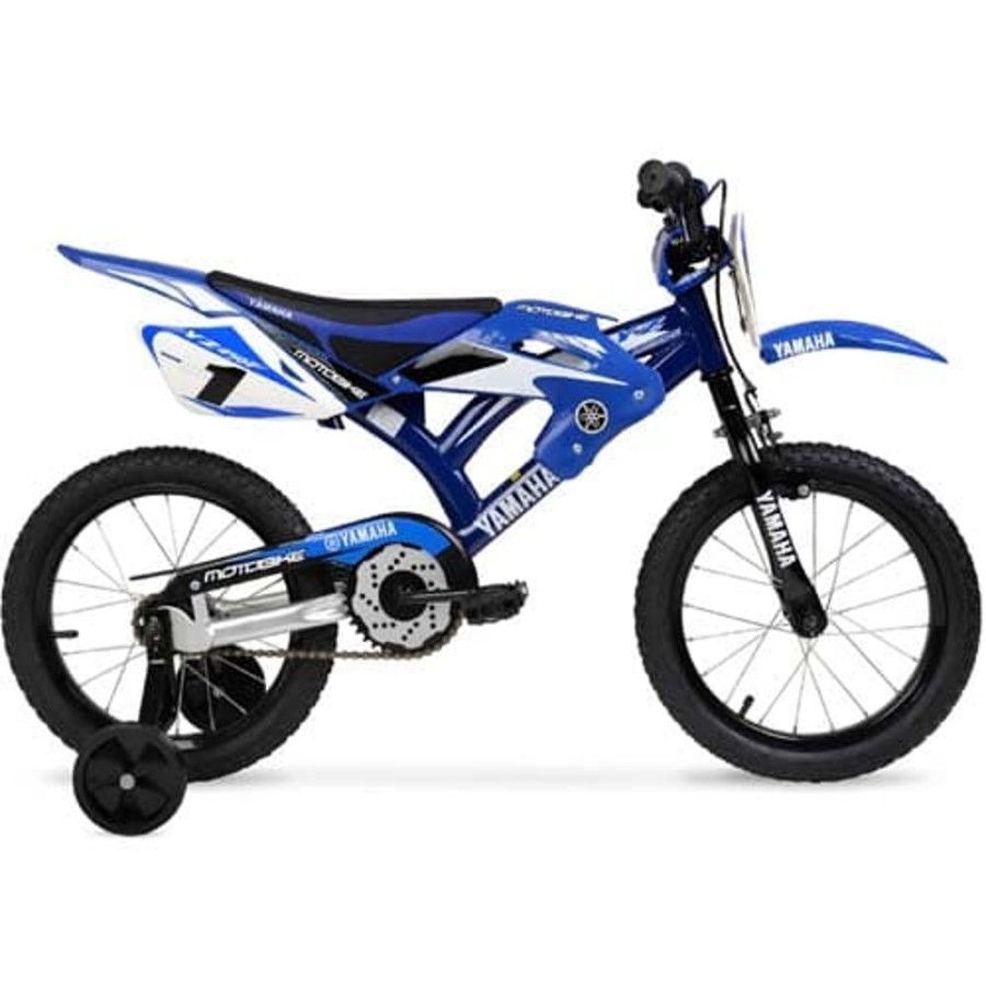 Ride On Toys Yamaha | Yamaha 16 Inch Motobike Child'S Bmx Bike Boys - Toy Buzz