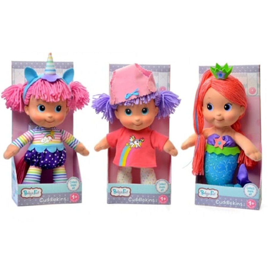 Toys & Games Misc | Baby'S First Little Cuddlekins Unicorn And Mermaid Assorted - Toy Buzz