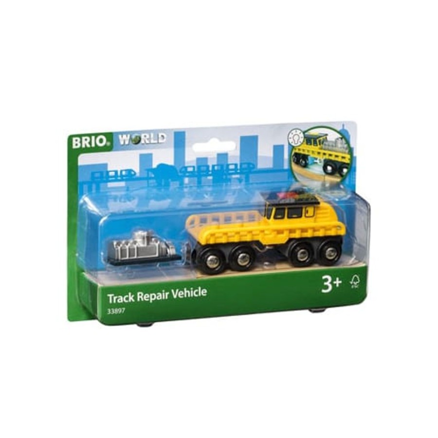 Toys & Games Brio | Brio Train Vehicle Track Maintenance Vehicle - Toy Buzz