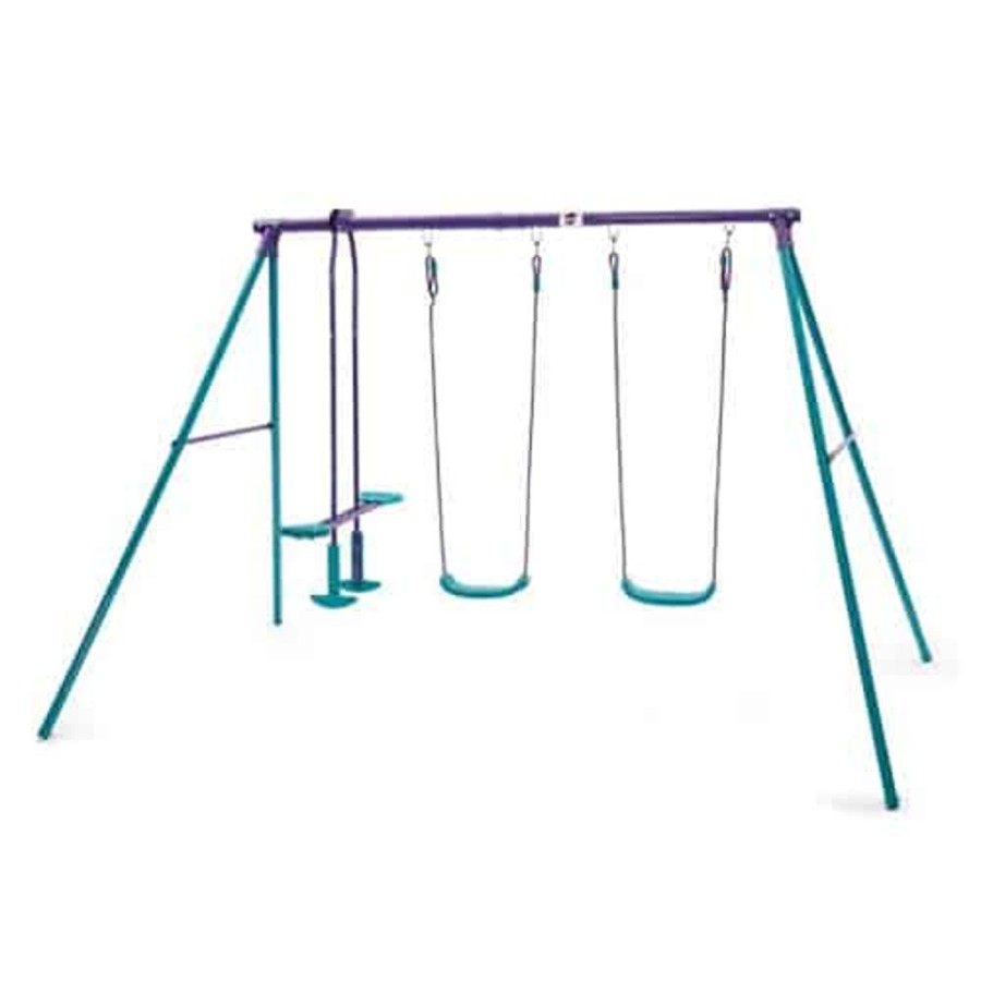 Outdoor Plum Play | Plum Jupiter Metal Swings Set - Toy Buzz