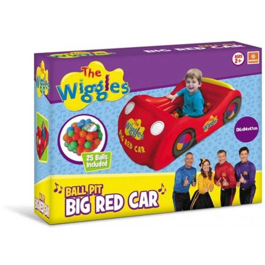 Toys & Games Wiggles | The Wiggles Big Red Car Ball Pit - Toy Buzz