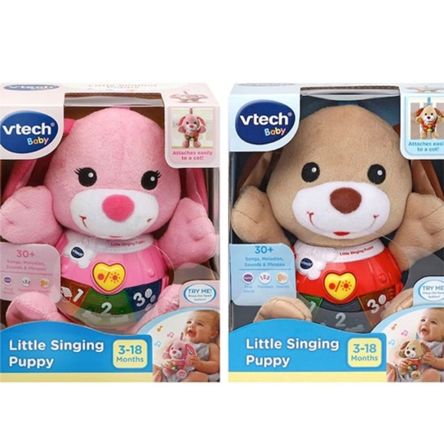 Infant And Baby Vtech | Vtech Little Singing Puppy Assorted - Toy Buzz