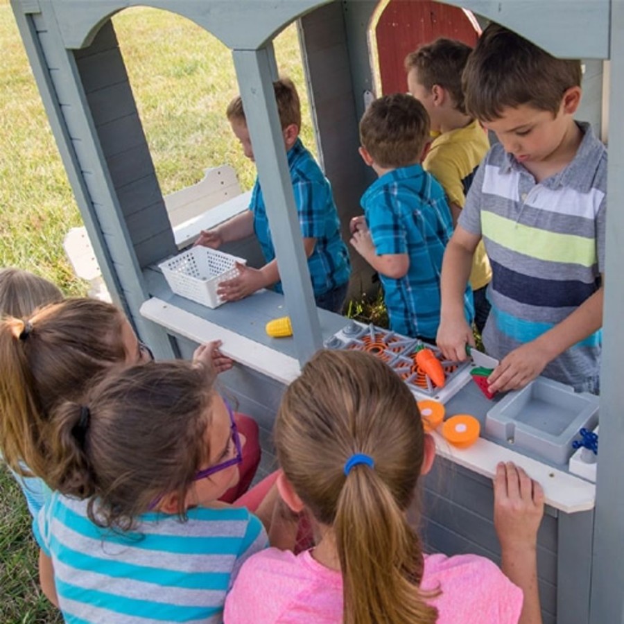 Outdoor Lifespan Kids | Lifespan Kids Backyard Discovery Spring Cottage Cubby House - Toy Buzz