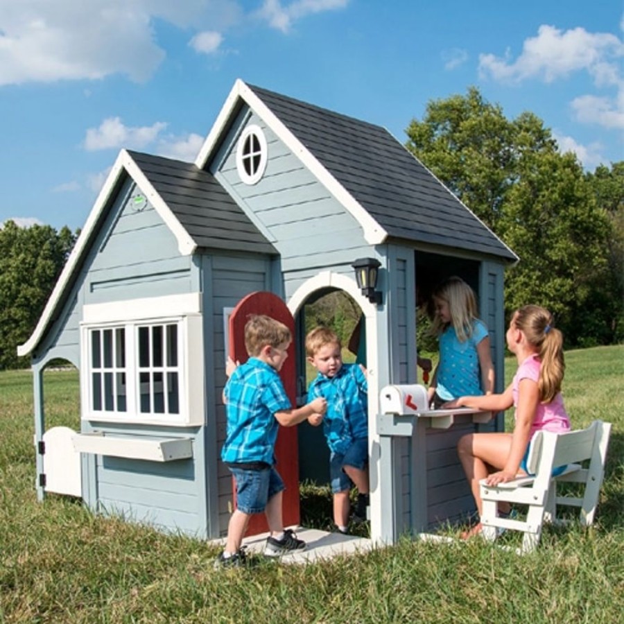 Outdoor Lifespan Kids | Lifespan Kids Backyard Discovery Spring Cottage Cubby House - Toy Buzz