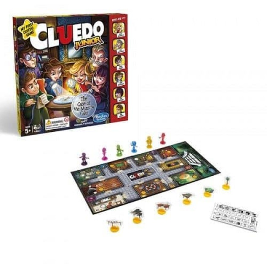 Toys & Games Hasbro Gaming | Cluedo Junior Edition Board Game - Toy Buzz