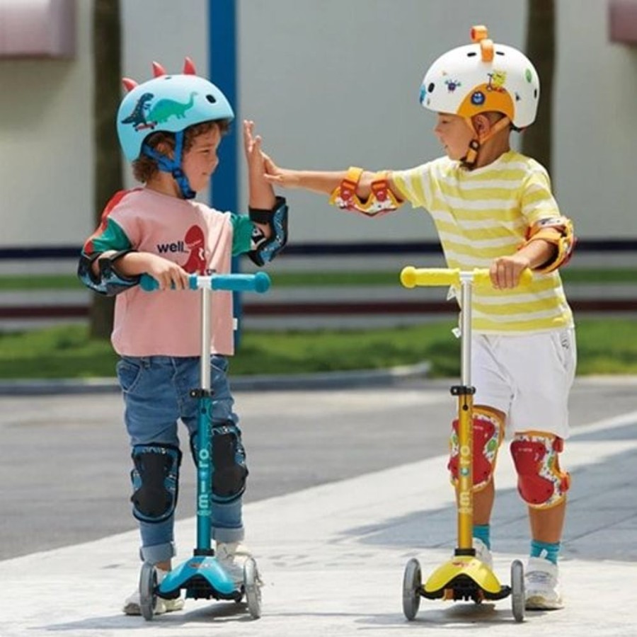 Ride On Toys Micro | Micro Kids 3D Helmet, Monster Small - Toy Buzz