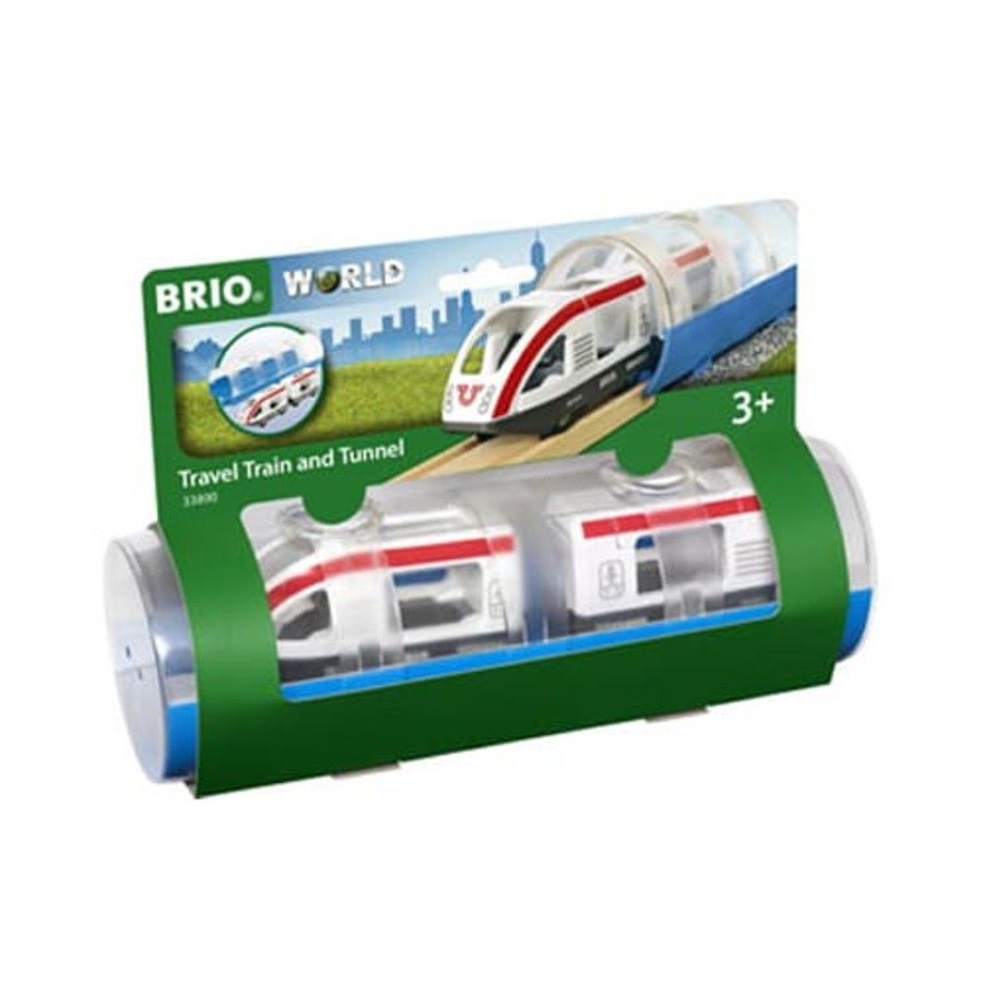 Toys & Games Brio | Brio Train Travel Train And Tunnel 3 Pieces - Toy Buzz