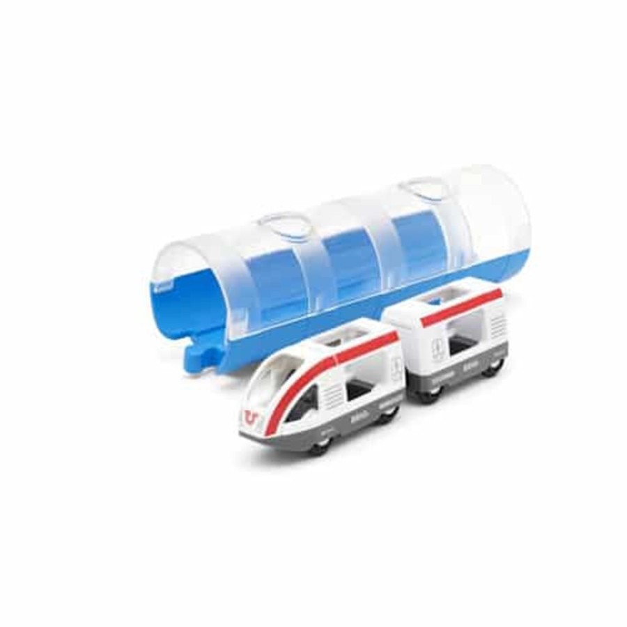 Toys & Games Brio | Brio Train Travel Train And Tunnel 3 Pieces - Toy Buzz