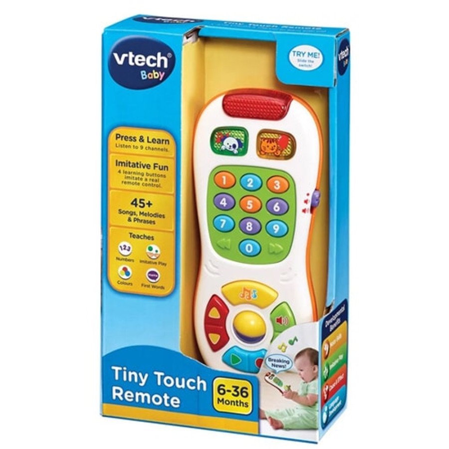 Infant And Baby Vtech | Vtech Baby Tiny Touch Remote - Toy Buzz