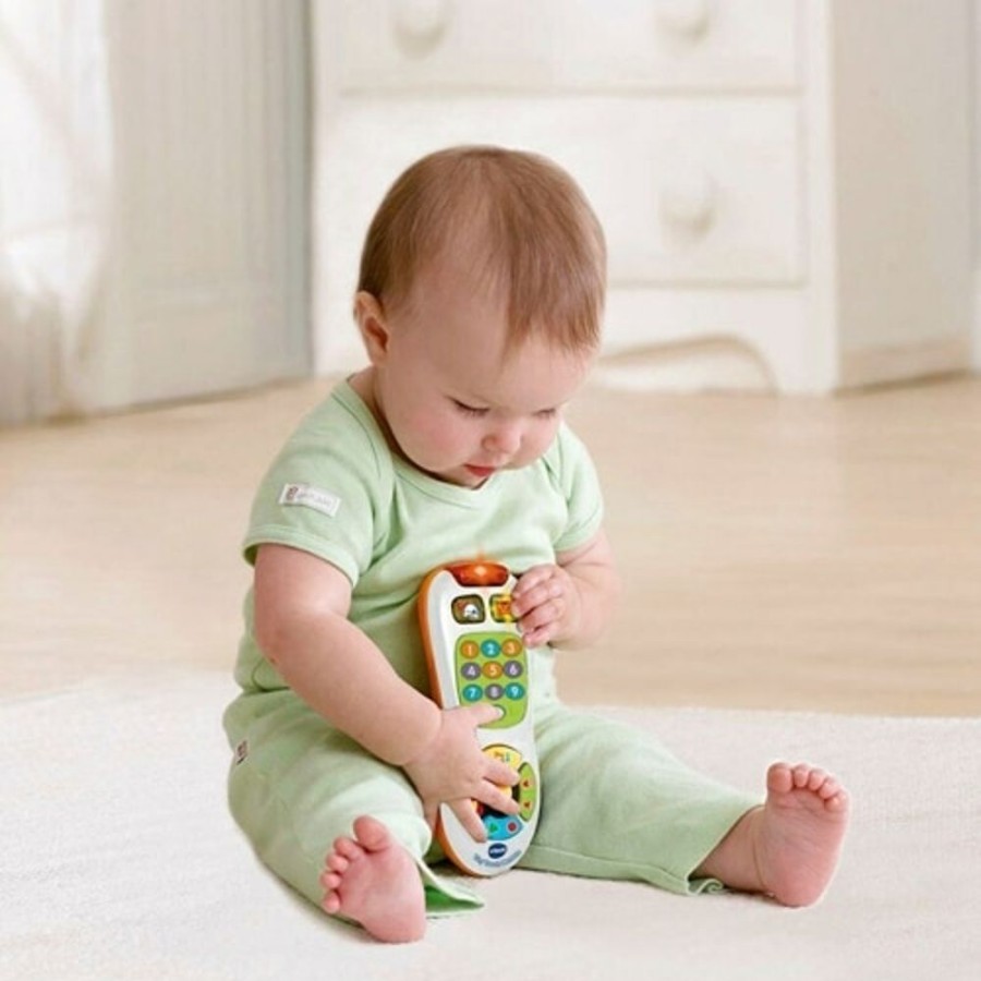 Infant And Baby Vtech | Vtech Baby Tiny Touch Remote - Toy Buzz