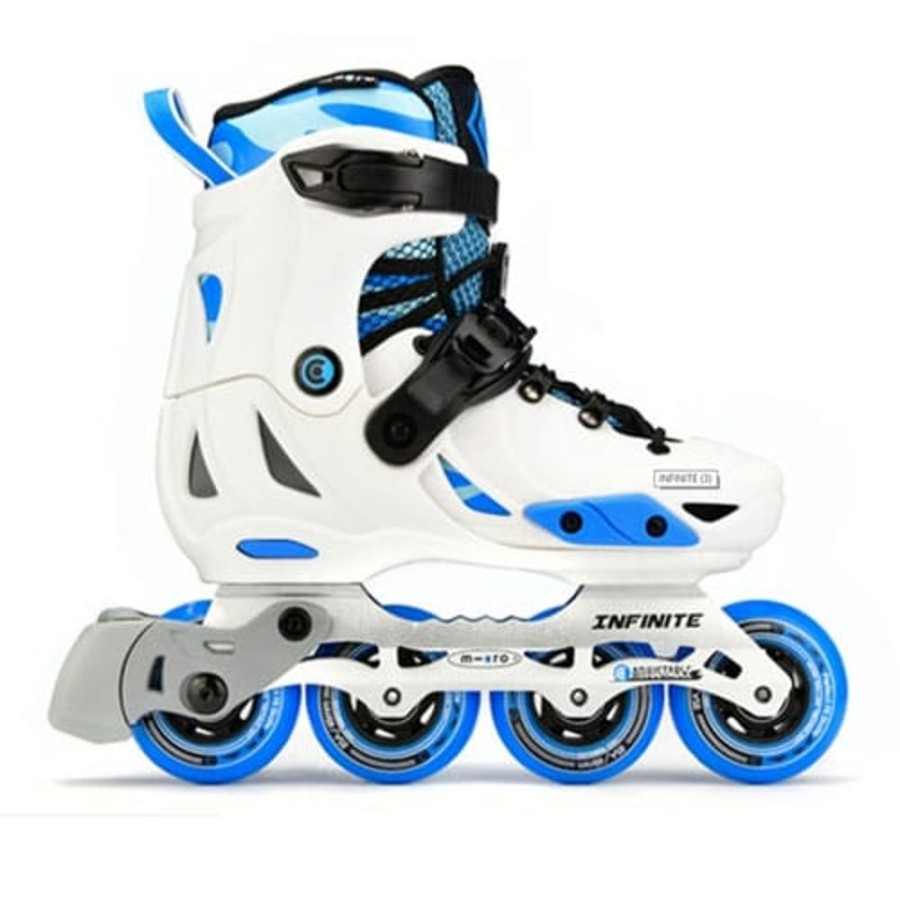 Ride On Toys Micro | Micro Infinite Skates White Size 29-32 - Toy Buzz