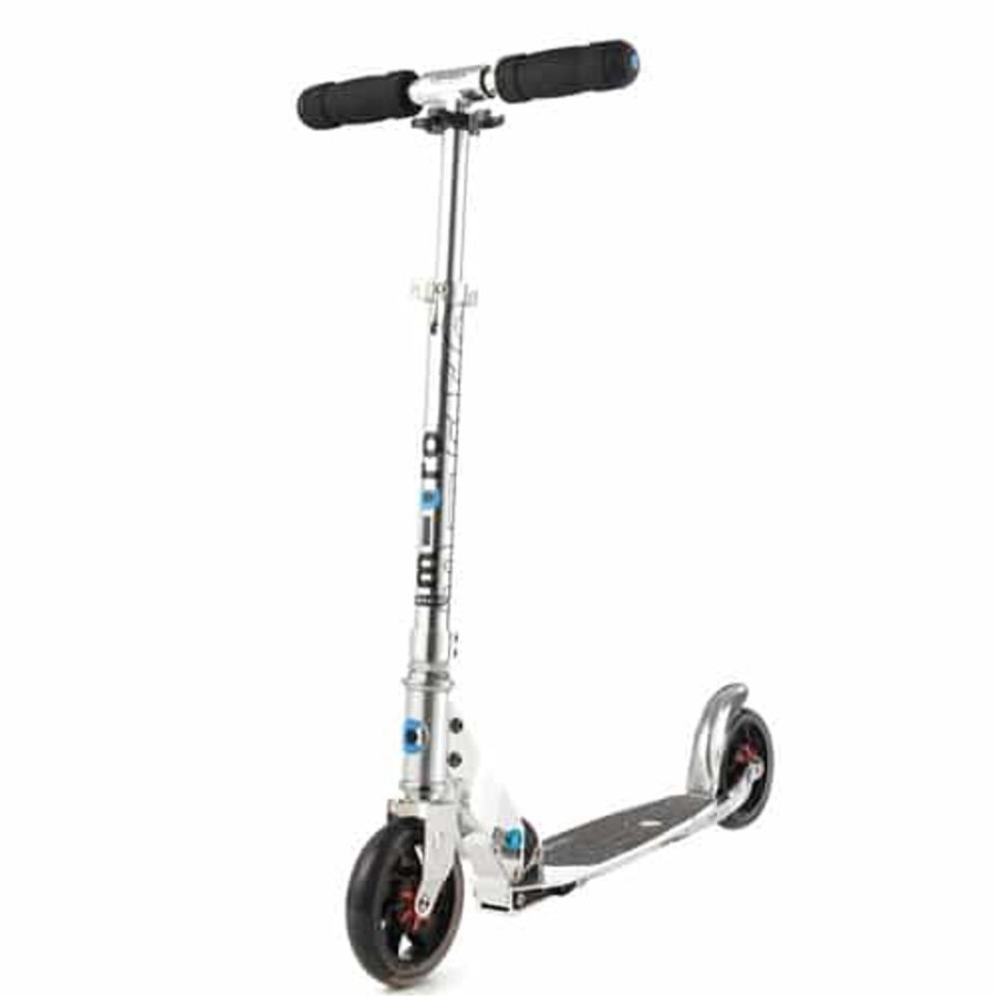 Ride On Toys Micro | Micro Speed Plus Scooter Pure Silver - Toy Buzz