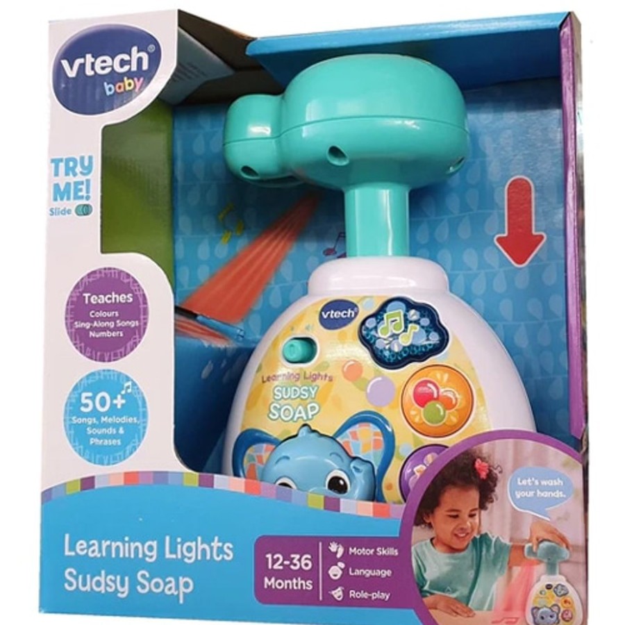 Infant And Baby Vtech | Vtech Learning Lights Sudsy Soap - Toy Buzz