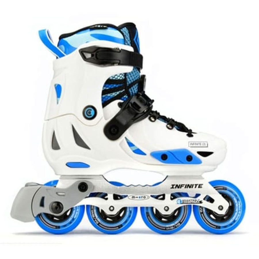 Ride On Toys Micro | Micro Infinite Skates White Size 37-40 - Toy Buzz