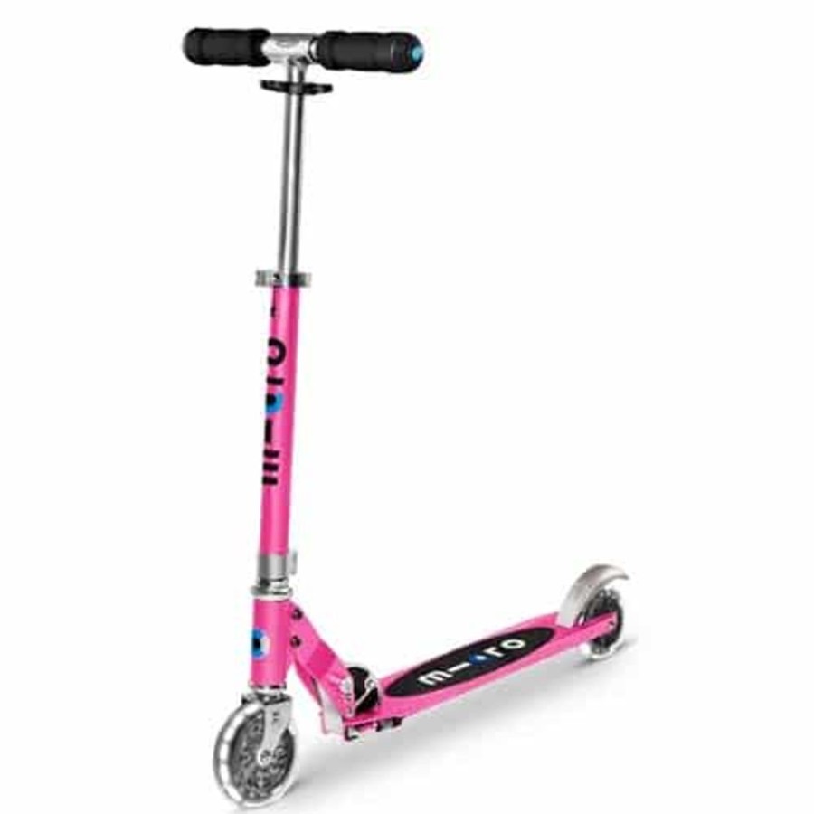 Ride On Toys Micro | Micro Sprite Light Up Led Scooter Pink - Toy Buzz