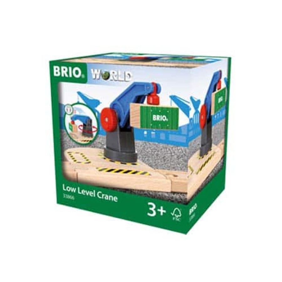 Toys & Games Brio | Brio Low Level Crane 2 Pieces - Toy Buzz