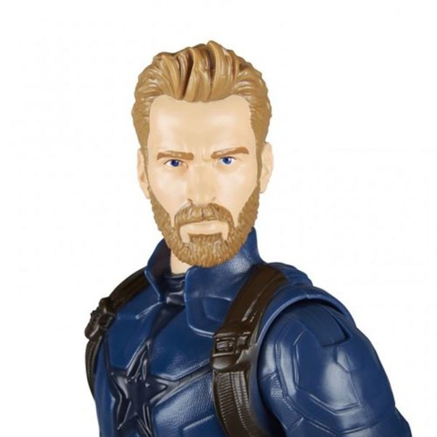 Toys & Games Hasbro Gaming | Marvel Avengers Titan Hero Infinity War 12" Captain America Action Figure - Toy Buzz