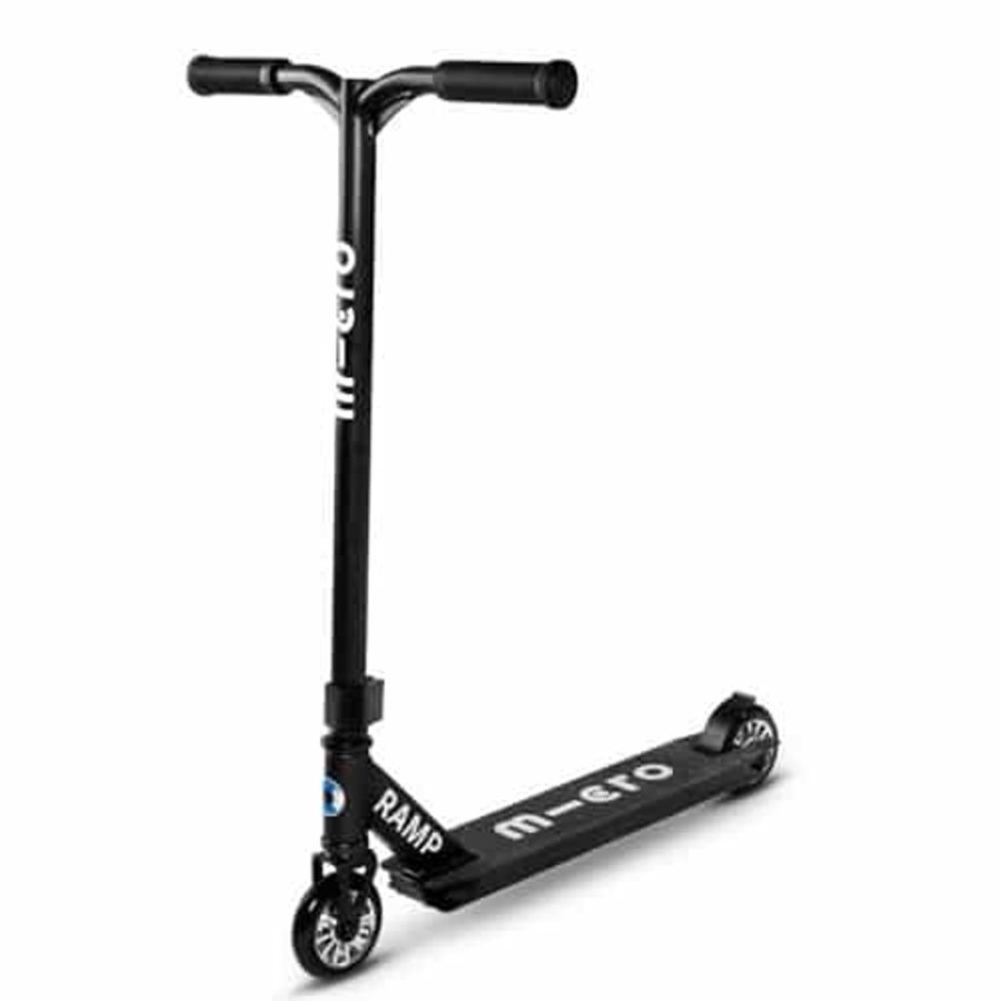 Ride On Toys Micro | Micro Ramp Stunt Scooter Black - Toy Buzz