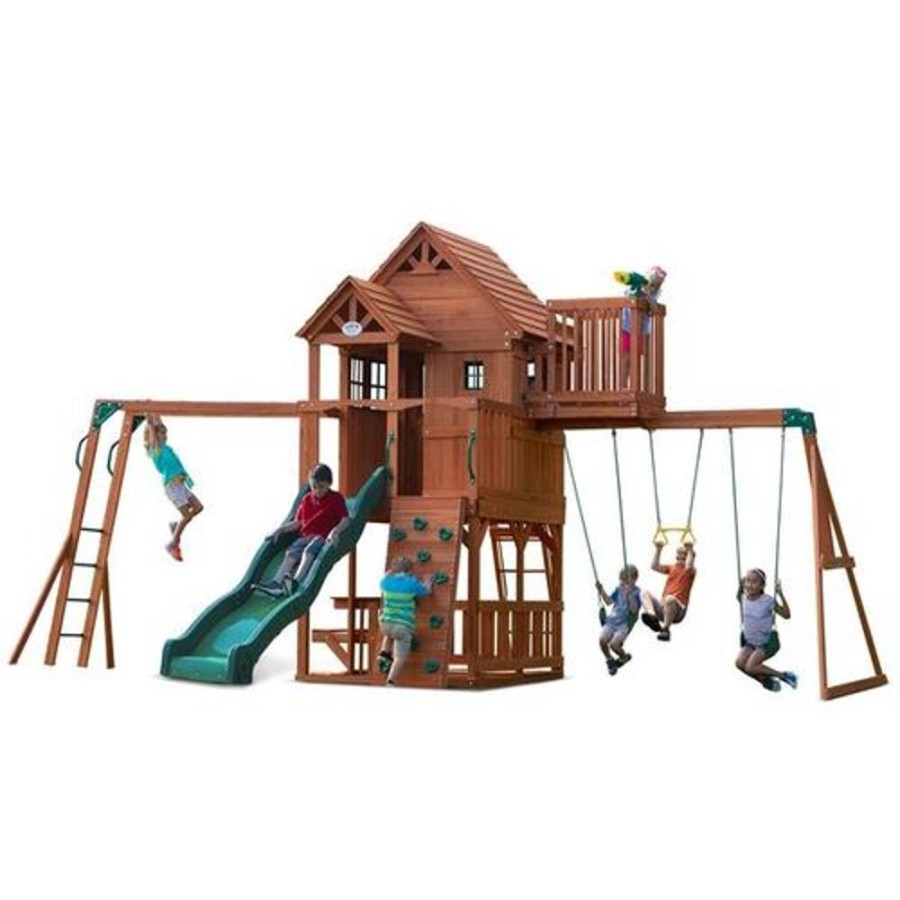 Outdoor Lifespan Kids | Lifespan Kids Backyard Discovery Skyfort Ii Play Centre - Toy Buzz