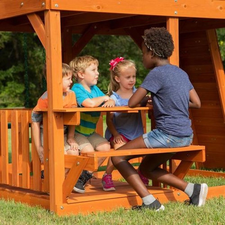 Outdoor Lifespan Kids | Lifespan Kids Backyard Discovery Skyfort Ii Play Centre - Toy Buzz