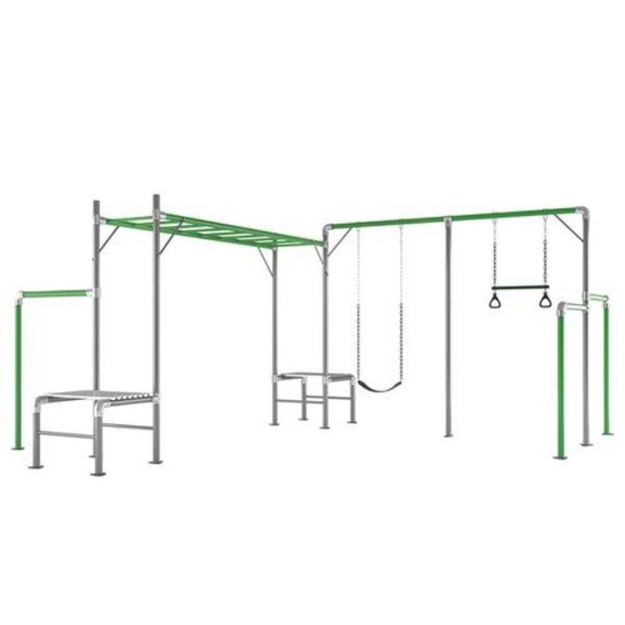 Outdoor Lifespan Kids | Lifespan Kids Junior Jungle Kuranda Monkey Bar Frame Play Set V2 - Toy Buzz