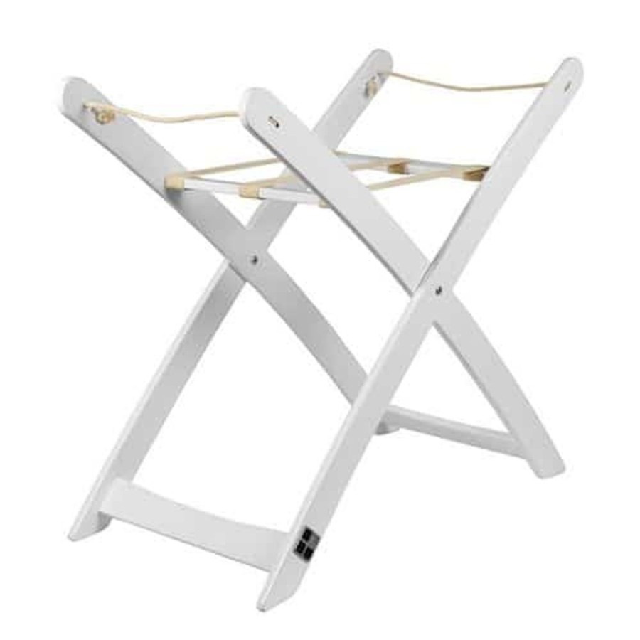 Infant And Baby Bebe Care | Bebe Care Moses Basket Stand White - Toy Buzz