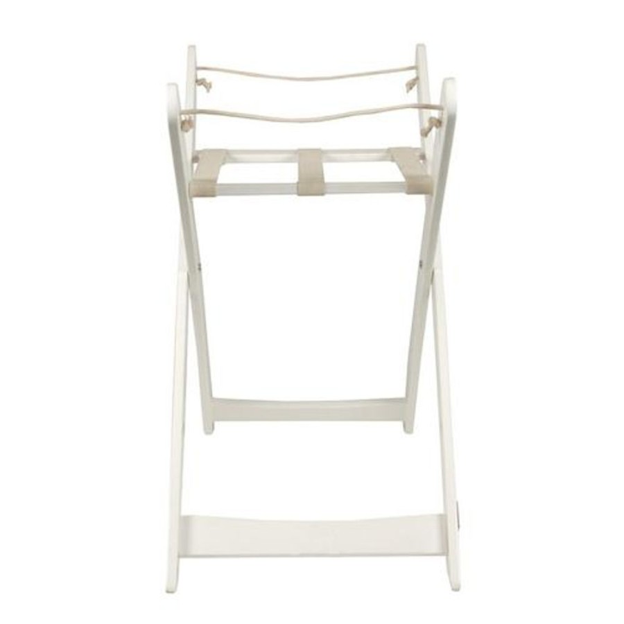 Infant And Baby Bebe Care | Bebe Care Moses Basket Stand White - Toy Buzz