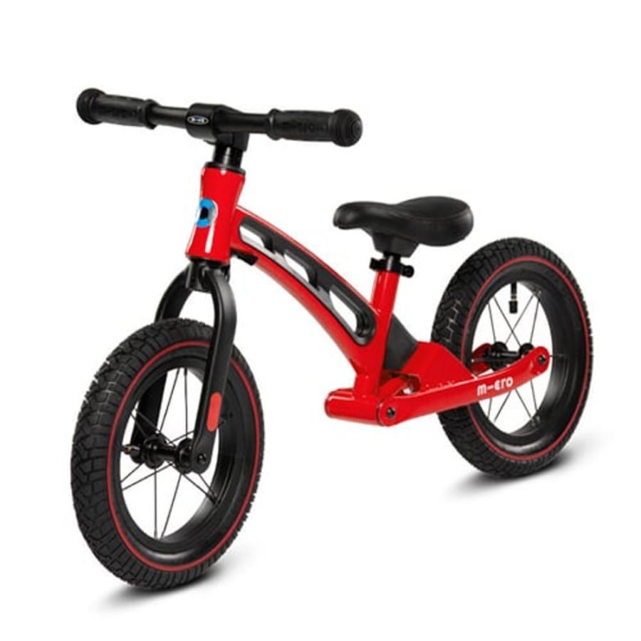 Ride On Toys Micro | Micro Balance Bike Deluxe Red - Toy Buzz